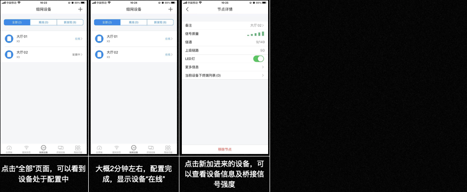 APP Mesh组网上线配置